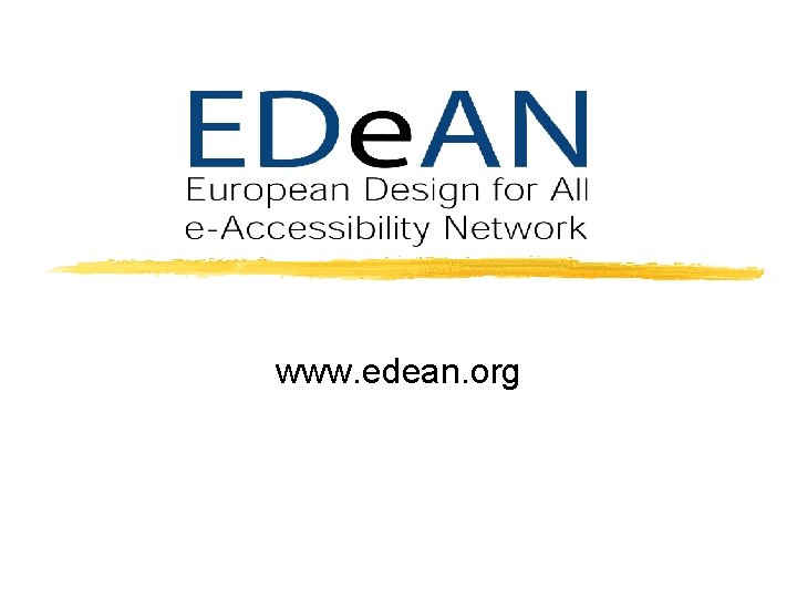 www. edean. org 