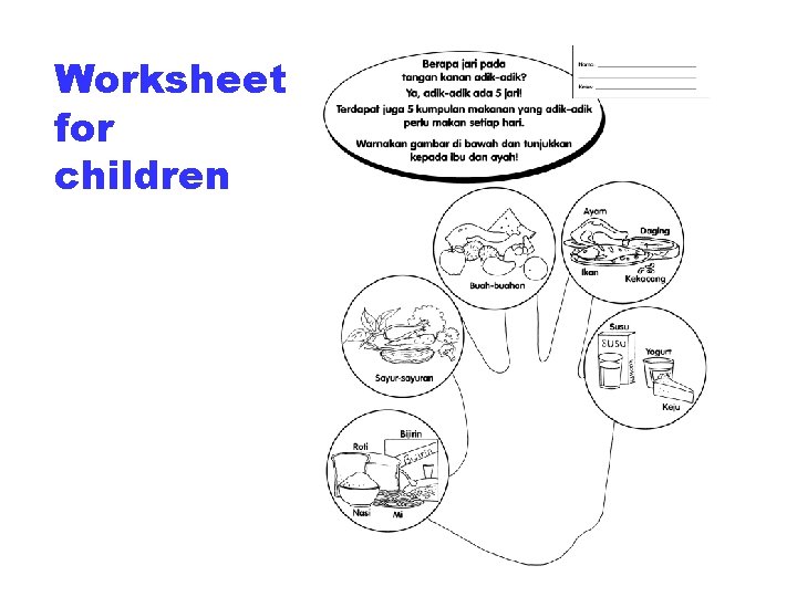 Worksheet for children 40 