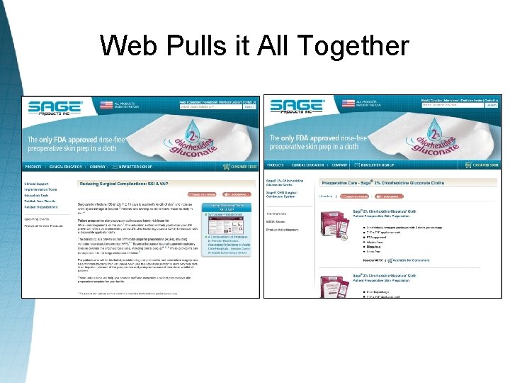 Web Pulls it All Together 