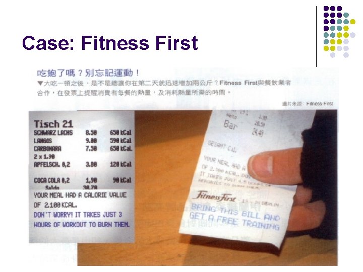 Case: Fitness First 