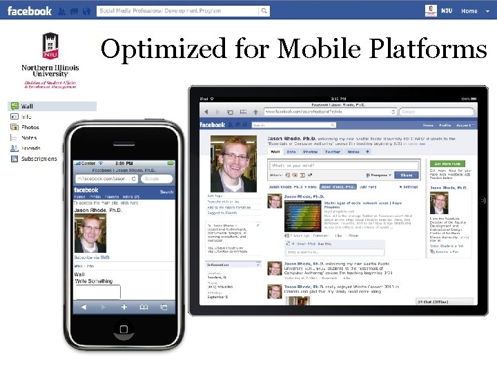 Optimized for Mobile Platforms Optimized for Mobile Platforms