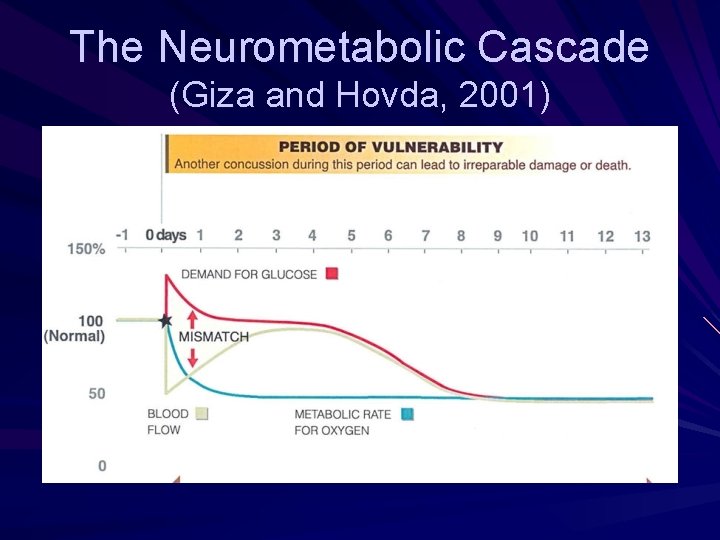 The Neurometabolic Cascade (Giza and Hovda, 2001) 