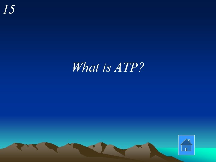 15 What is ATP? 