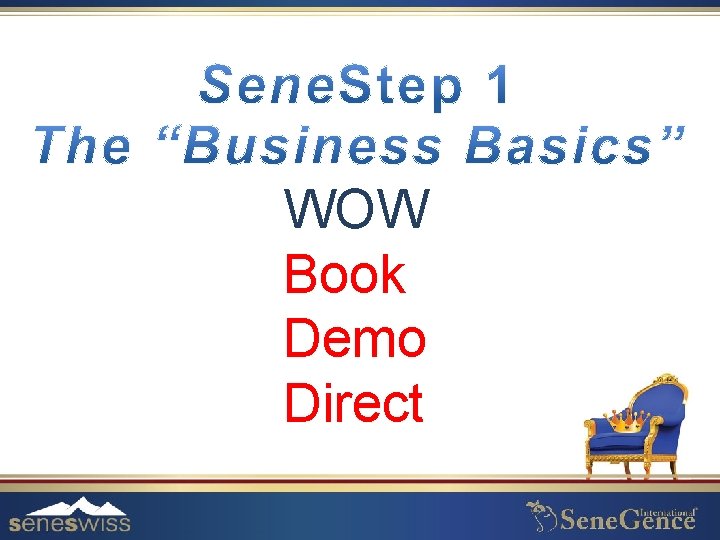 WOW Book Demo Direct 