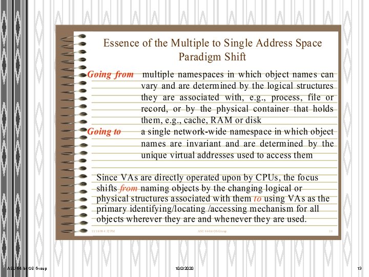 ASU 64 -bit OS Group 10/2/2020 13 