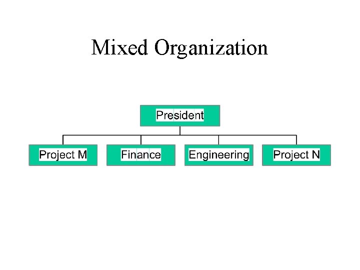 Mixed Organization 