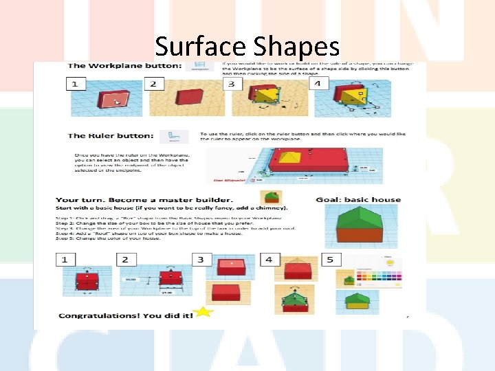 Surface Shapes 