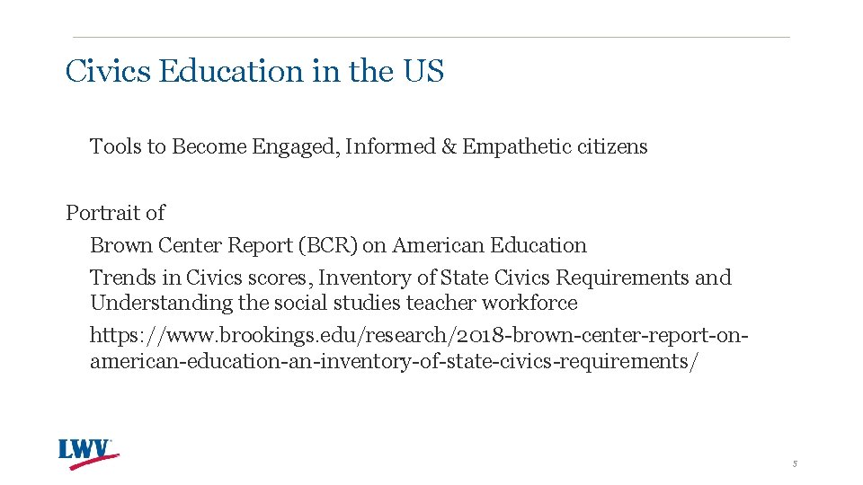 Civics Education in the US Tools to Become Engaged, Informed & Empathetic citizens Portrait