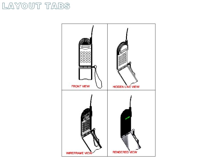 LAYOUT TABS 