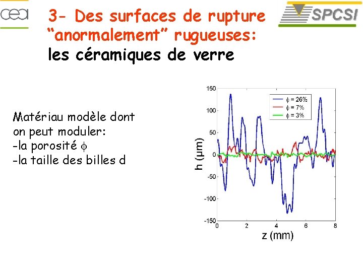 3 - Des surfaces de rupture “anormalement” rugueuses: les céramiques de verre Matériau modèle