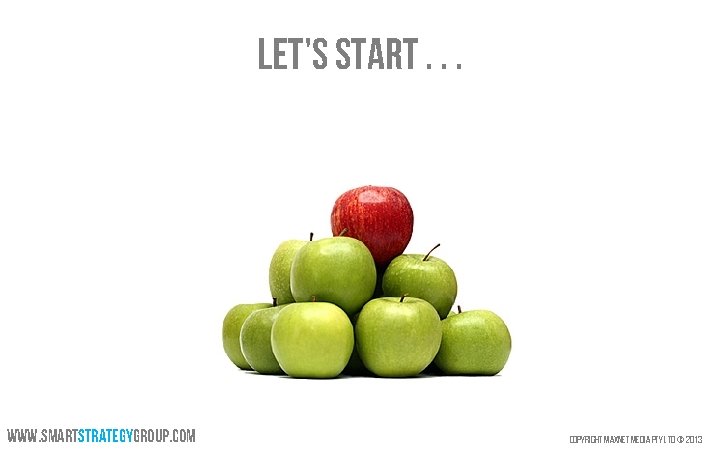 Let’s Start. . . www. smartstrategygroup. com Copyright Max. Net Media Pty Ltd ©
