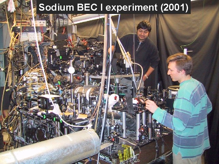 Sodium BEC I experiment (2001) 