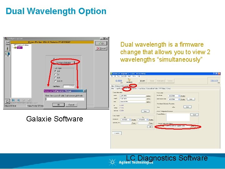 Dual Wavelength Option Dual wavelength is a firmware change that allows you to view