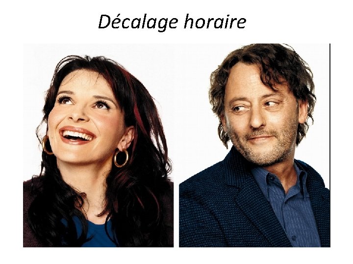 Décalage horaire 