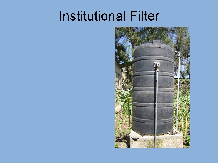 Institutional Filter 