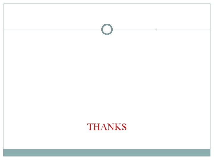 THANKS THANKS
