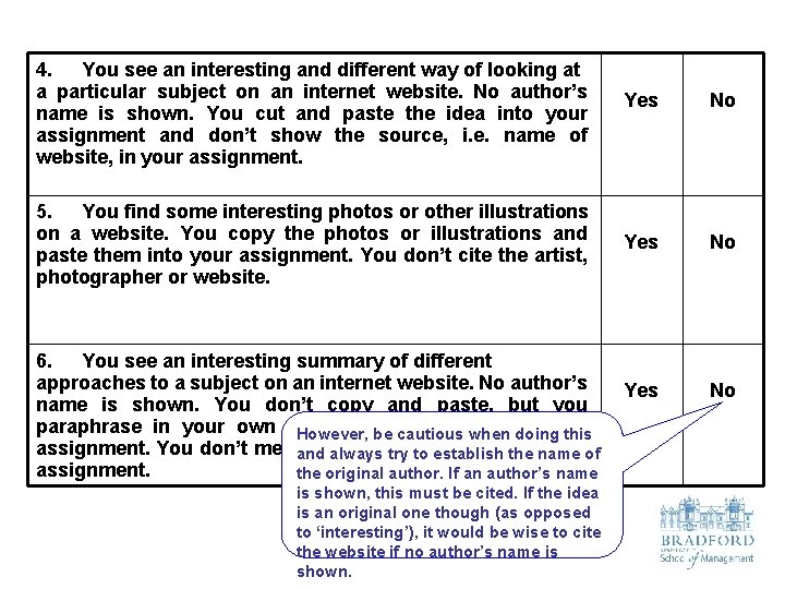 4. You see an interesting and different way of looking at a particular subject