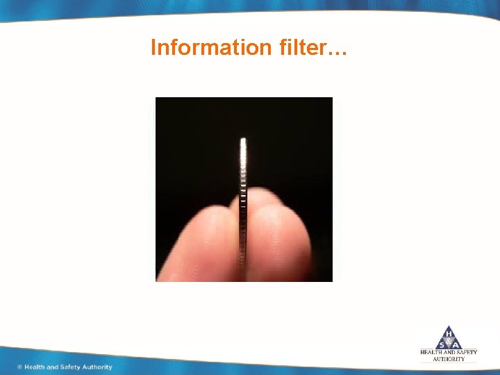 Information filter… 