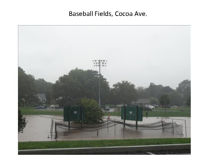 Baseball Fields, Cocoa Ave. 