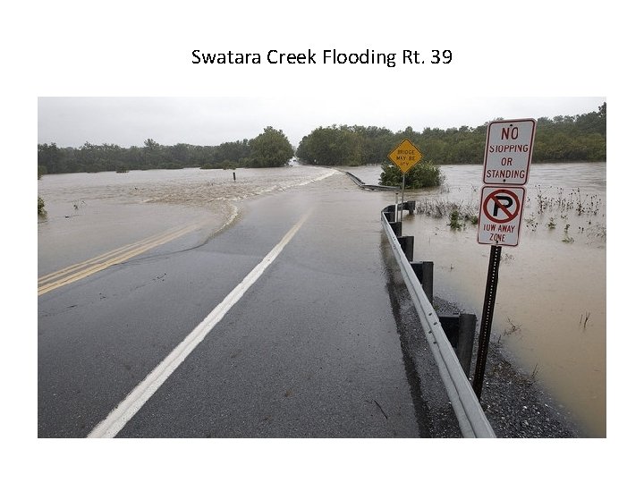 Swatara Creek Flooding Rt. 39 