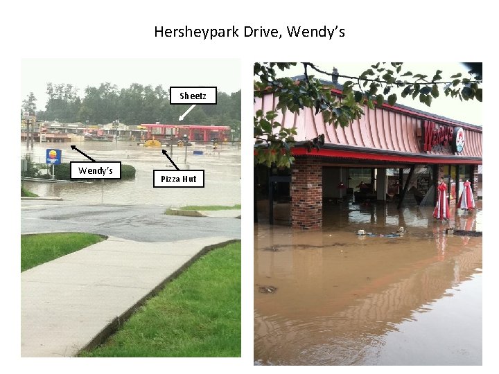 Hersheypark Drive, Wendy’s Sheetz Wendy’s Pizza Hut 