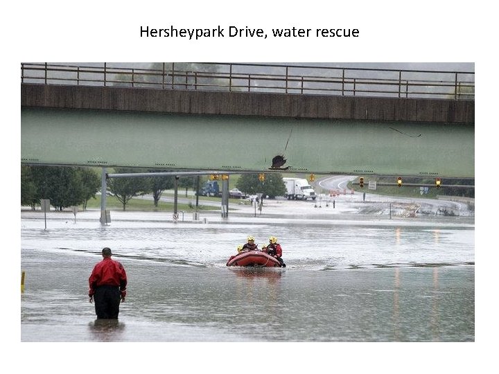 Hersheypark Drive, water rescue 