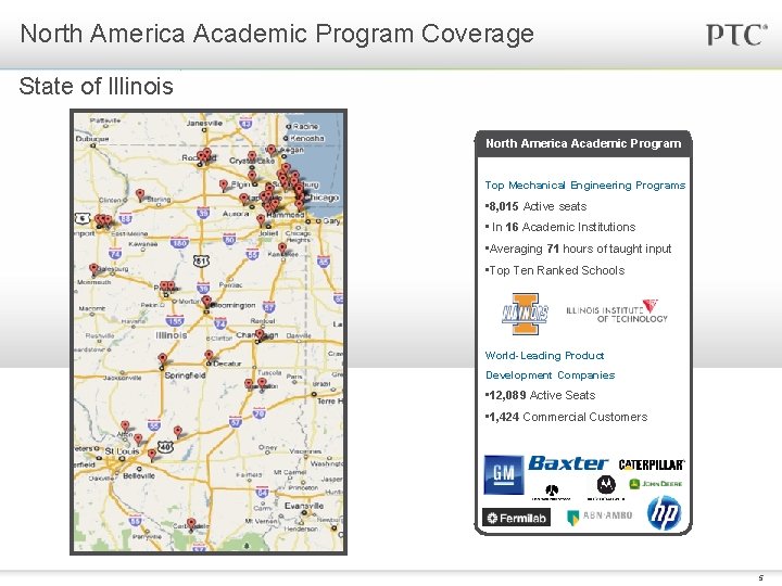 North America Academic Program Coverage State of Illinois North America Academic Program Top Mechanical