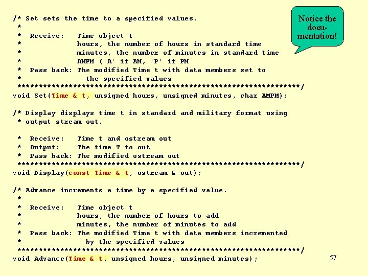 /* Set sets the time to a specified values. Notice the * docu* Receive: