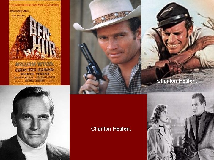 BEN-HUR Charlton Heston, 