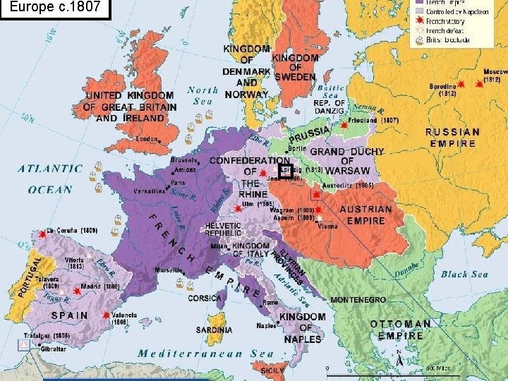 Europe c. 1807 