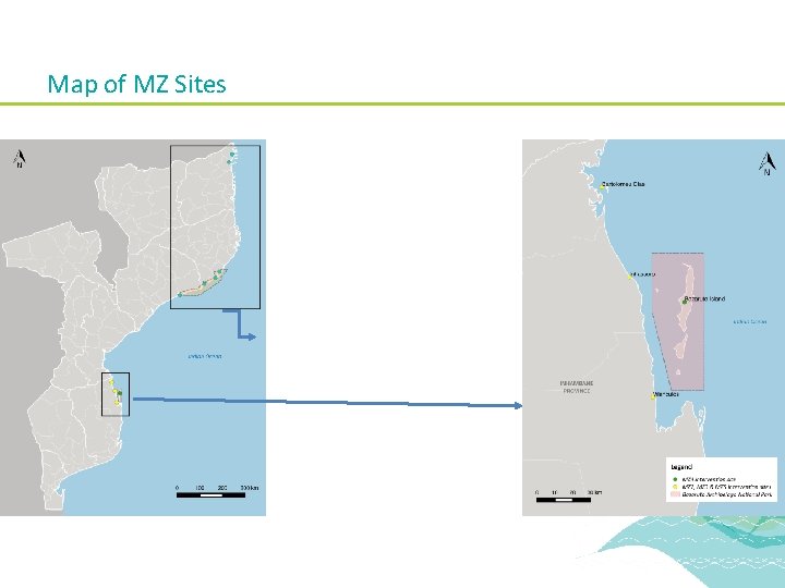 Map of MZ Sites 