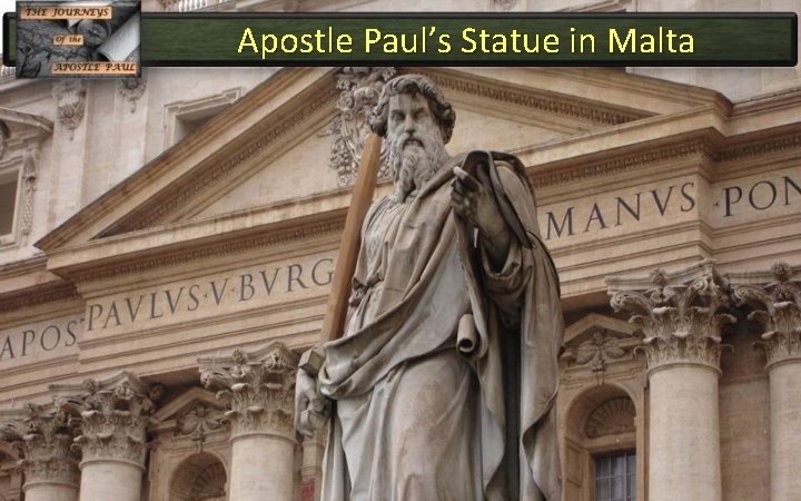 Apostle Paul’s Statue in Malta 