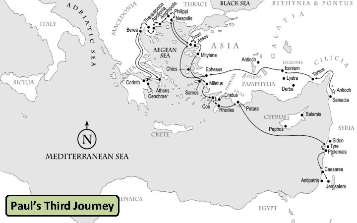 Paul’s Third Journey 