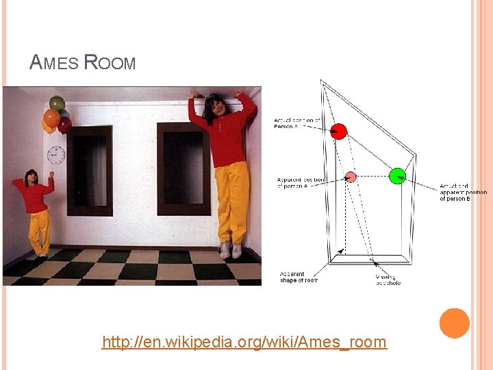 AMES ROOM http: //en. wikipedia. org/wiki/Ames_room 