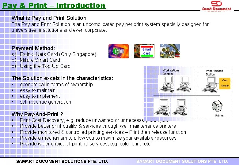 Pay & Print – Introduction What is Pay and Print Solution The Pay and