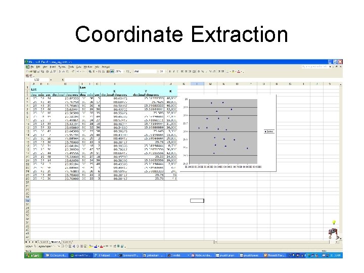 Coordinate Extraction 