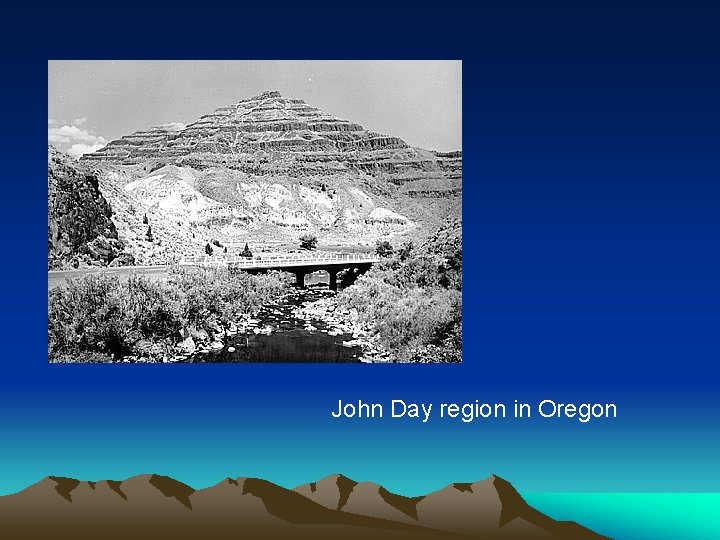 John Day region in Oregon 