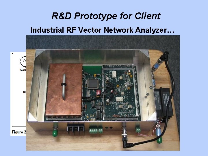 R&D Prototype for Client Industrial RF Vector Network Analyzer… 