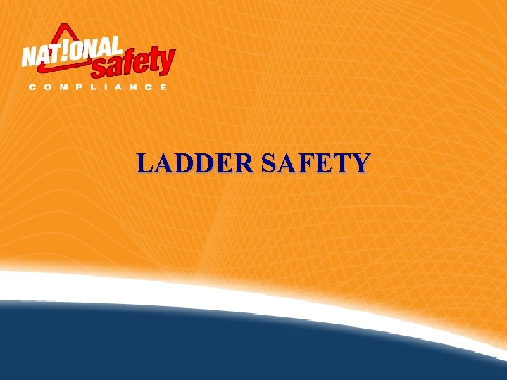 LADDER SAFETY 