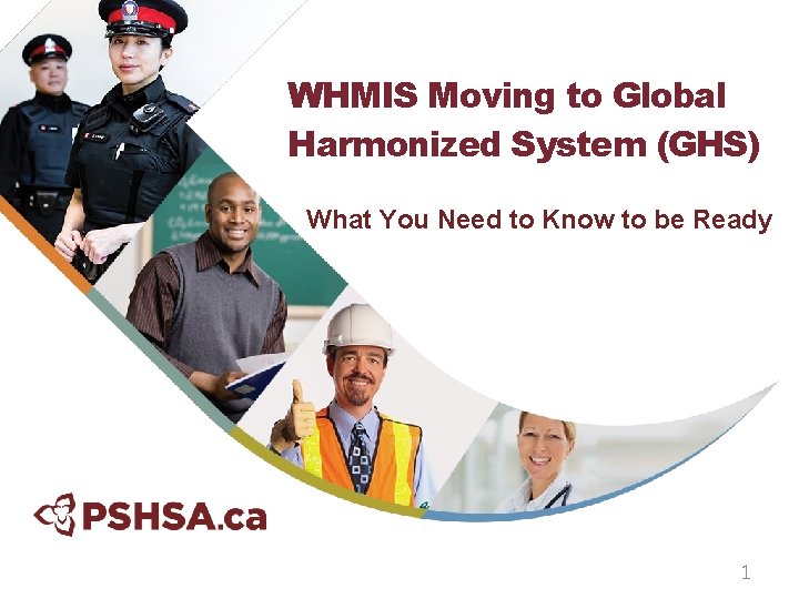 WHMIS Moving to Global Harmonized System (GHS) What You Need to Know to be