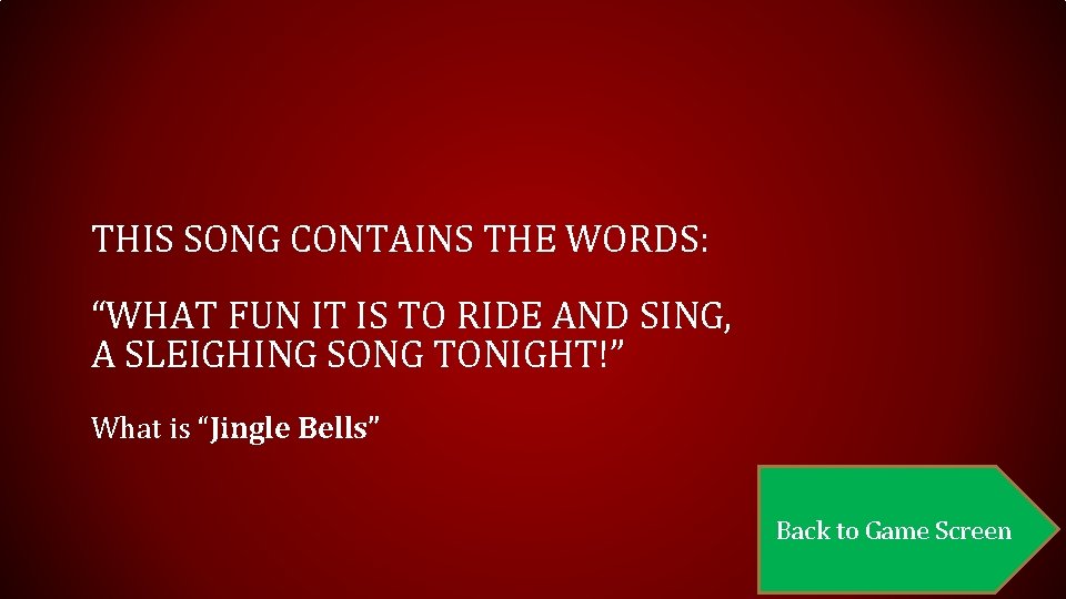 THIS SONG CONTAINS THE WORDS: “WHAT FUN IT IS TO RIDE AND SING, A