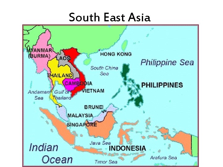 South East Asia 