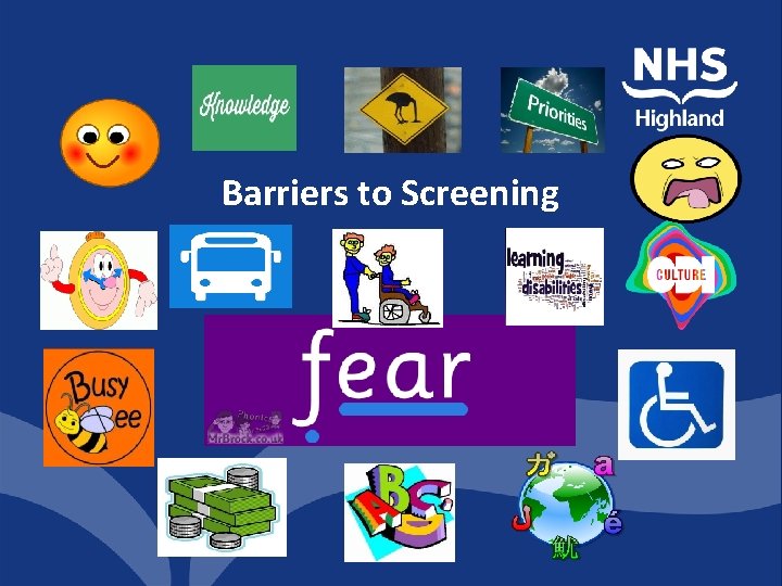 Barriers to Screening 