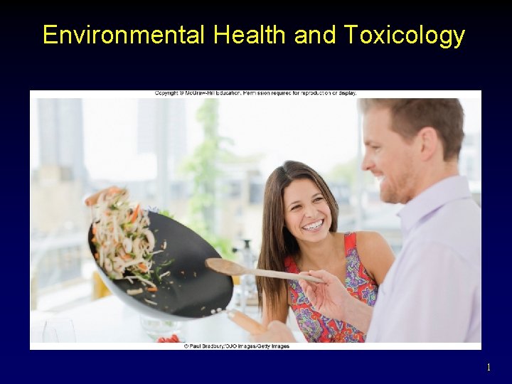 Environmental Health and Toxicology 1 