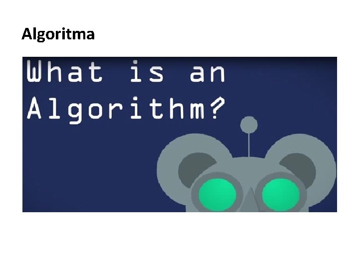 Algoritma 