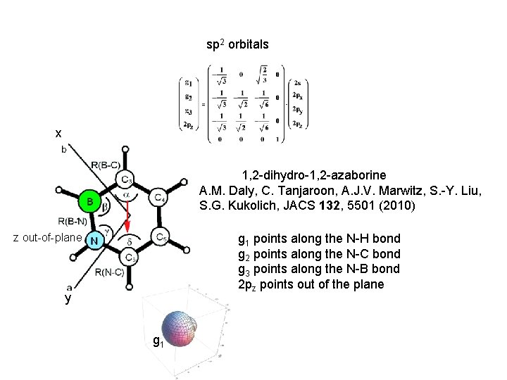 Extended Townesdailey Analysis Ii Application To Hybridized Orbitals