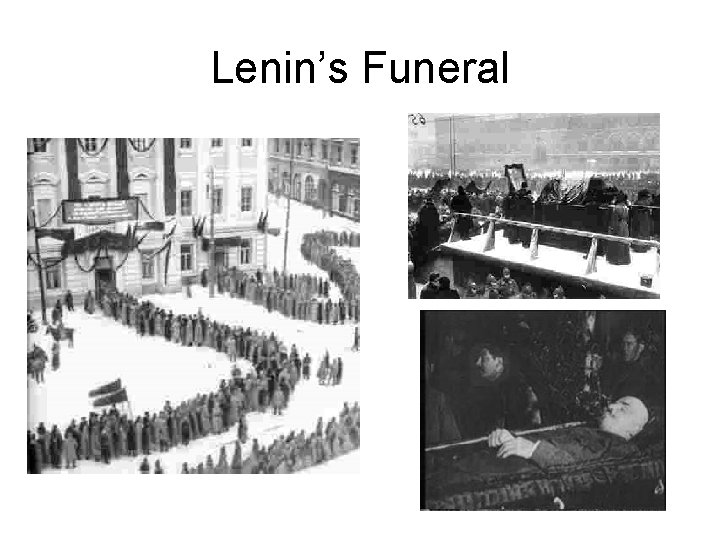 Lenin’s Funeral 