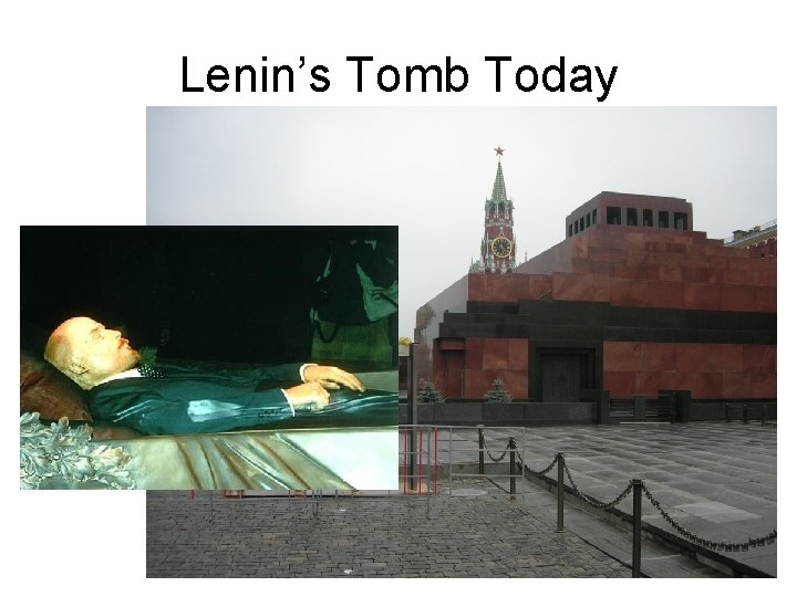 Lenin’s Tomb Today 