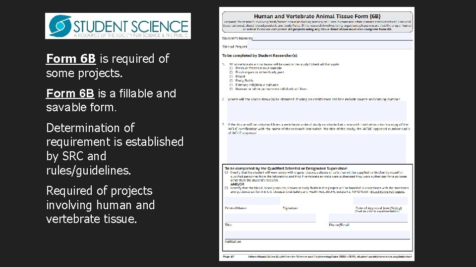 Form 6 B is required of some projects. Form 6 B is a fillable Form 6 B is required of some projects. Form 6 B is a fillable