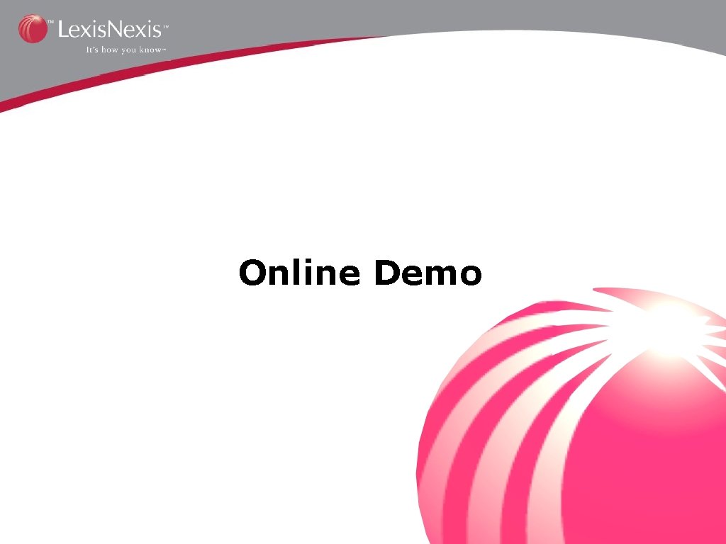 Online Demo 